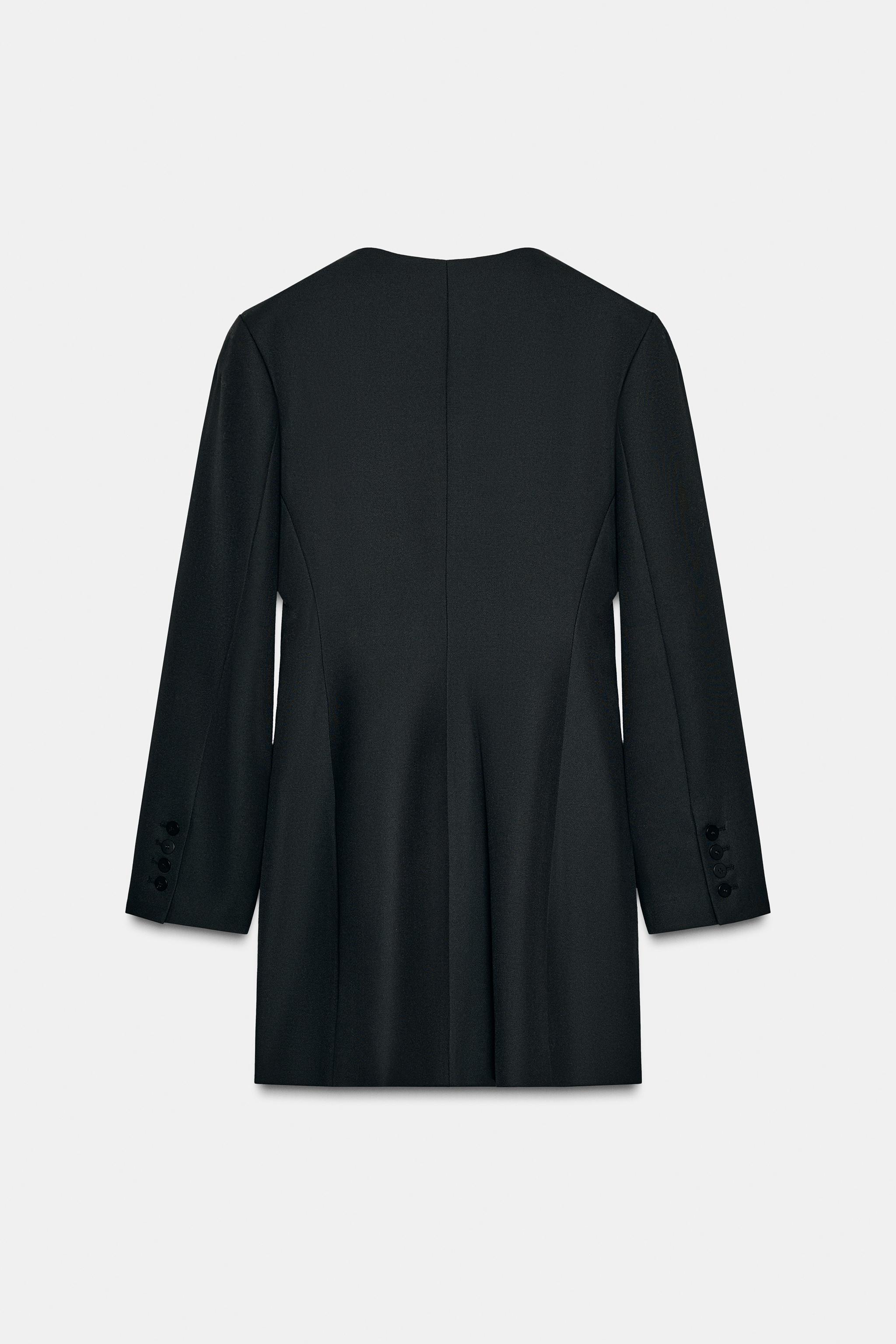 ROBE VESTE À BOUTONNAGE CROISÉ ZW COLLECTION